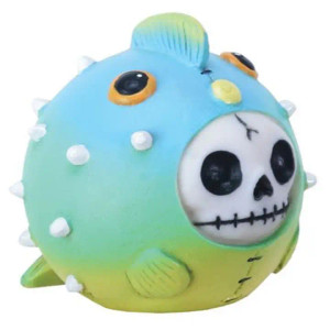 Furrybones Puffington Puffer the Fish Figurine Furrybones Puffington Puffer the Fish Figurine