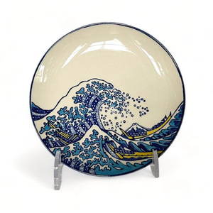 Great Wave Salad Plate