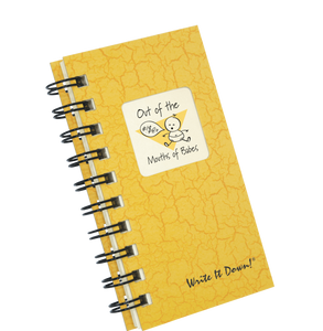 Out Of The Mouths Of Babes - Mini Journal - Sunset Yellow Out Of The Mouths Of Babes - Mini Journal - Sunset Yellow