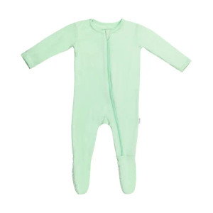 Green Zippered Footie 0-3 Months Green Zippered Footie 0-3 Months