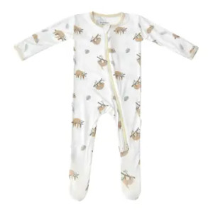 Sloth Zippered Footie Sloth 6-9 Months Sloth Zippered Footie Sloth 6-9 Months
