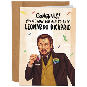 To Old To Date Leo Birthday Card To Old To Date Leo Birthday Card