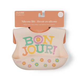 Bonjour Bebe Silicone Bib Bonjour Bebe Silicone Bib