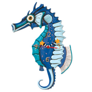 Salty Seahorse Clock Salty Seahorse Clock