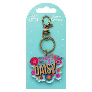 Oops A Daisy Acrylic Keychain Oops A Daisy Acrylic Keychain