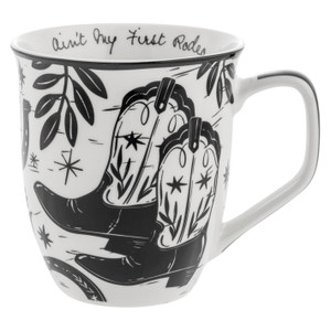 B & W Western Boho Mug B & W Western Boho Mug