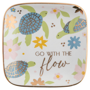 Small Turtle Square Trinket Tray Small Turtle Square Trinket Tray