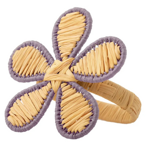 Lilac Floral Napkin Ring Lilac Floral Napkin Ring
