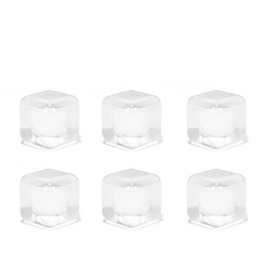 Clear Reusable Ice Cubes