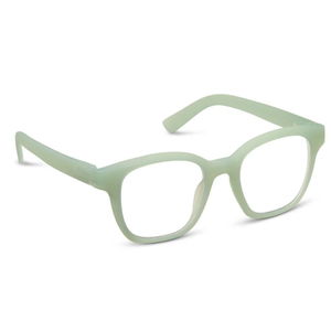 Zinnia Light Green Blue Light Reading Glasses 2.50