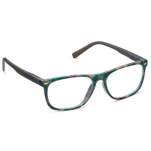 Dexter Green Camo Black Blue Light Reading Glasses 2.50