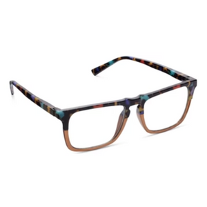 Traveler Peepfetti Tortoise & Bronze Blue Light Reading Glasses 1.25 Traveler Peepfetti Tortoise & Bronze Blue Light Reading Glasses 1.25