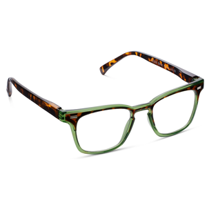 Strut Tortoise Green Reading Glasses 1.50