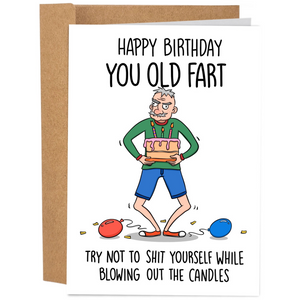 You Old Fart Card