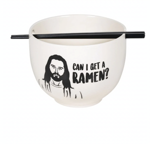 Jesus Ramen Bowl and Chopstick Set Jesus Ramen Bowl and Chopstick Set