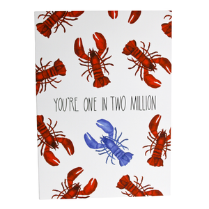 One in Two Million Maine Lobster Card