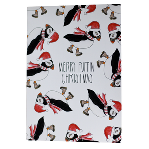 Merry Puffin Christmas Card Merry Puffin Christmas Card