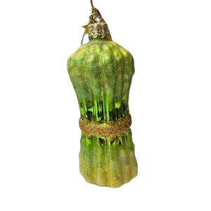 Glass Asparagus Ornament