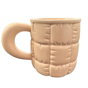 Pink Quilted Puffer Mug