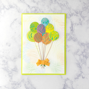 FSC Balloon Bouquet Birthday Card FSC Balloon Bouquet Birthday Card