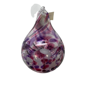 8in Fairy Tear Drop Pink, Purple & White