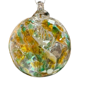 3in Fairy Dew Drop Green, Yellow & White