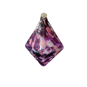 Diamond Glass Purple & Pink