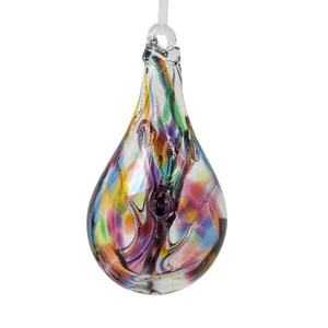 3in Fairy Tear Drop Purple, Yellow, Green, Pink, Orange & Blue