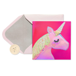 Love U Unicorn Card