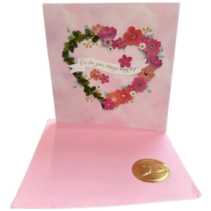 LOVE GROWS STRONGER CARD