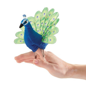 Peacock Finger Puppet