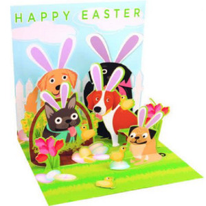 Easter Dogs Card