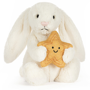 Cream Bunny with Star