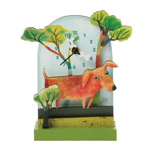 Forest Friend Wooden Clock