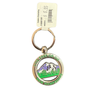 NH Mountain Keychain