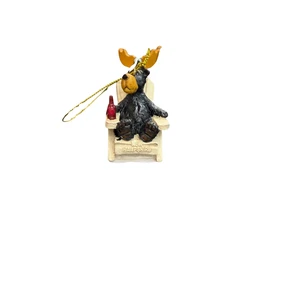 Bear in Chair Ornament