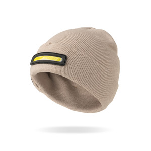 Night Scope LED Beanie - Cream