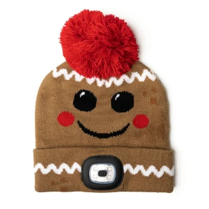 Kid's Hat Night Scope LED ZC Xmas- Gingerbread