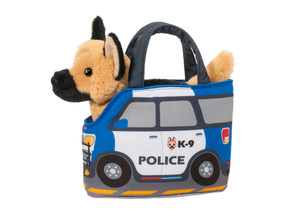 Sak Police Car with German Shepherd