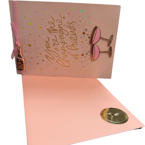 FSC Champagne of Friends Blank Card
