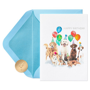 Dog Birthday Card