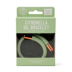 Bunk House Citronella Oil Bracelet - Green