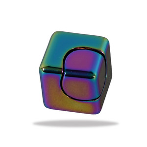 Spin Cube - purple Metallic