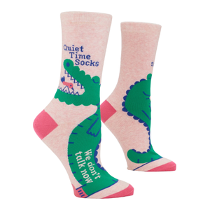 Women's Crew Sock Quiet Time