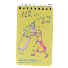 Keeping Score Spiral Notebook