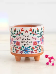Small Artisan Planter - Thank you