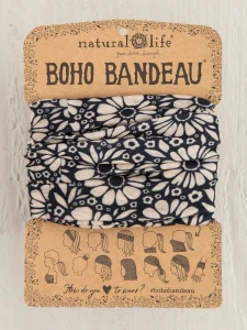 HB Boho - Black White Daisies