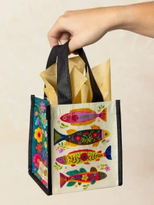 Small Cream Fish Gift Bag
