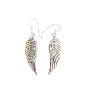 Silver Wing Earrings