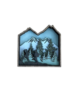 Mountain Pines Hiker Shelf Sitter